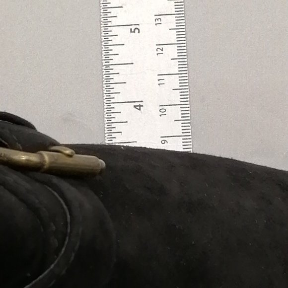 Cole Haan Womens Jensynn Block Heel Ankle Bootie Pull On Style Black Sz 5 NEW - Picture 6 of 10